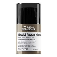 Serie Expert Absolut Repair Molecular - Masque sans rinçage pour cheveux abîmés, L'Oréal Professionnel